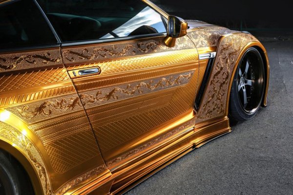 Оптична доработка на Nissan GT-R от японското ателие Kuhl Racing