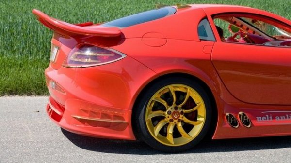 Mercedes-Benz SLR McLaren Red Gold Dream 