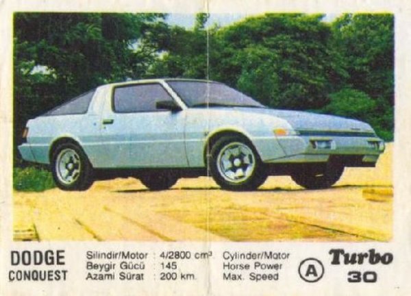Пълна серия от 100 картинки "Turbo".