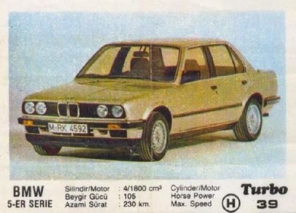 Пълна серия от 100 картинки "Turbo".