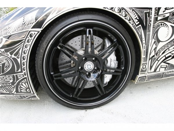 Уникална оптична доработка на Lamborghini Gallardo, дело на дизайнера Jona Cerwinske