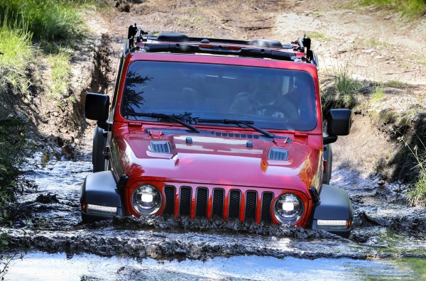 Новият Wrangler (серия JL) е единственият модел, който може да се мери с всъдеходите с пневматично окачване. Стандартната версия има клирънс от 242 мм, но при Rubicon той се увеличава до 272 мм. Това гарантира, че машината ще се справи с ров с дълбочина от 762 мм. Този вариант обаче е и доста по-скъп от стандартния, като започва от 57 900 евро.

