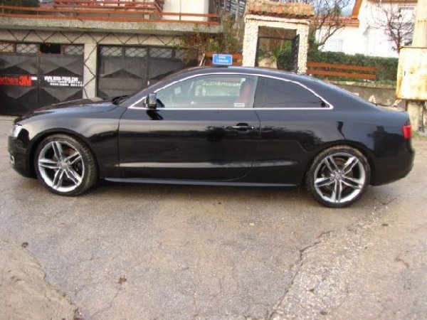 Audi S5 от българската Miro-Folio (оптична доработка с фолио с хром ефект)