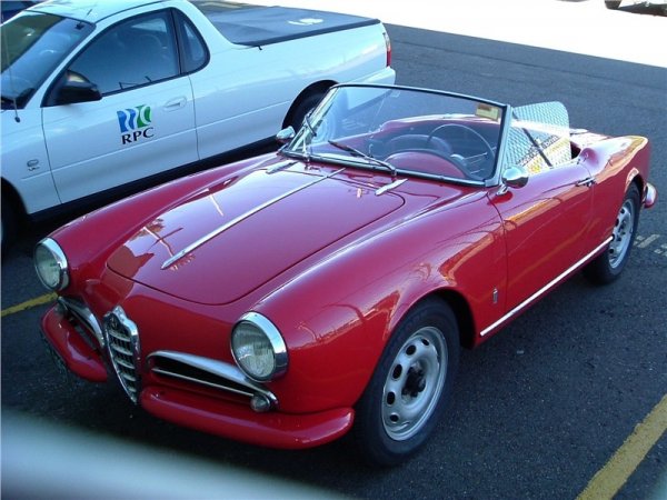 Alfa Romeo Giulietta Spyder Veloce от 1957 година