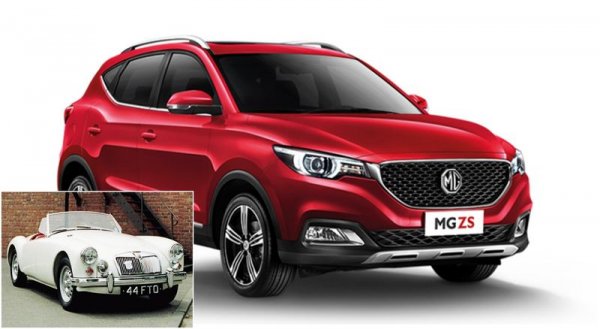 Легендарната британска марка MG, добре позната на феновете на леките спортни коли, също се завърна, но мече принадлежи на китайци. Те предлагат на различни пазари, в това число и в Обединеното кралство, кросоувър с мощност 106 и 120 к.с. Сред тях има и модели на електричество. Като цяло обаче истинските фенове на MG не са във възторг от случващото се.
(На снимката са роудстърът MGA и китайският MG ZS).