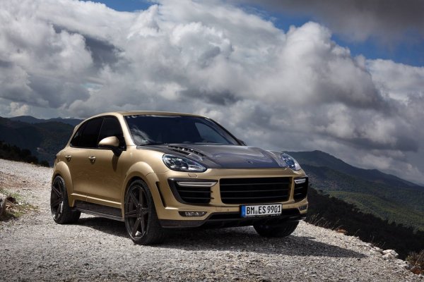 Porsche Cayenne Turbo Vantage Gold от Topcar 
