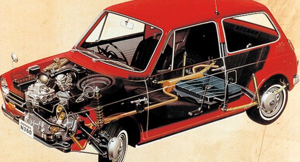 Ако не бяха обемът на двигателя и няколко други незначителни модификации, оригиналното Mini можеше да послужи като идеален японски kei автомобил.

Honda ясно вижда потенциала, разработвайки своя собствена версия на формулата Mini в лицето на своя N360 през 1967 г.
Местните японски клиенти, търсейки удобна алтернатива за индивидуален градски транспорт, изкупуват малкия N360.

Моделът има монтиран отпред и спретнато опакован двигател с трансмисия, намираща се в картера. Въпреки това, за разлика от Mini, N360 се задвижва от паралелен двуцилиндров двигател с въздушно охлаждане. 
