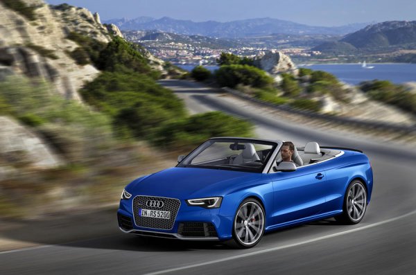 Откритата версия на RS5 е с мощност 450 конски сили.