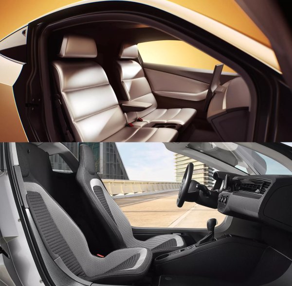 И накрая, и двата модела имат двуместен салон, въпреки че не са насочени към високи скорости. Tesla Cybercab има уникалната характеристика да не е снабден с уредите за шофиране (няма волан и педали), докато VW XL1 разполага със забележимо изместване между седалките, използвайки максимално тесния си салон.

Cybercab имаявно предимство пред малкия XL1 - товарното пространство. Благодарение на изцяло електрическото си задвижване, Tesla имаше повече място да си поиграе с големината и даде на Cybercab по-голям багажник. XL1, от друга страна, трябваше да се задоволи с монтиран отзад 0,8-литров турбодизелов двигател като част от хибридната си конфигурация, ограничавайки практичността.