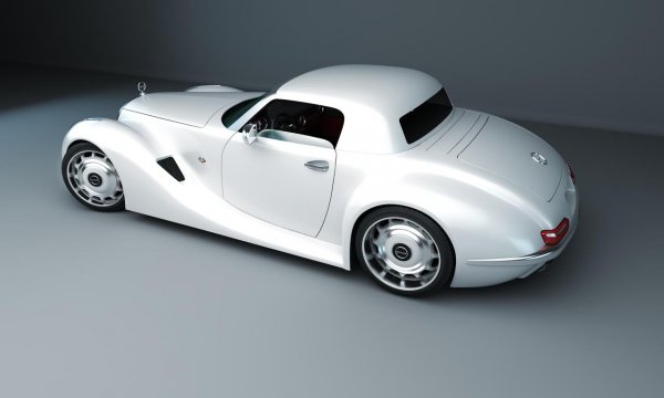 GWA 300 SLC - уникален автомобил, изработен от Gullwing America за клиент от Източна Европа. Колата е вдъхновена от Mercedes 300 SC и използва базата на SLS AMG Roadster