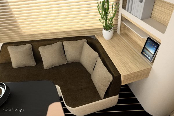 Knaus Tabbert Caravisio - концептуална каравана, вдъхновена от яхтите 