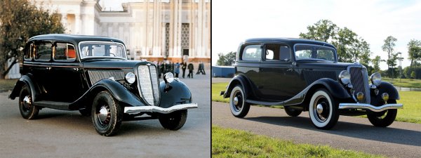 Също по договора от 1929 година СССР получава и документите и правата за Ford Model B, чието производство в Щатите стартира през 1934 година. Така че, вторият модел на завода в Горки също е с американски произход, макар и съветските медии упорито да повтарят, че инженерите в завода сериозно са преработили оригинала, без обаче да пипат дизайна на екстериора.