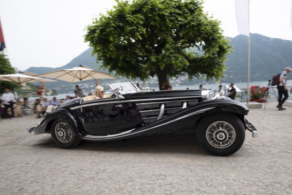 Наградата Vranken Pommery за най-емблематичен автомобил бе връчена от журито на този класически предвоенен Mercedes от 1929 година. Със 7.1-литров шестцилиндров мотор, тази машина съвсем основателно е използвана за участие в състезания. 