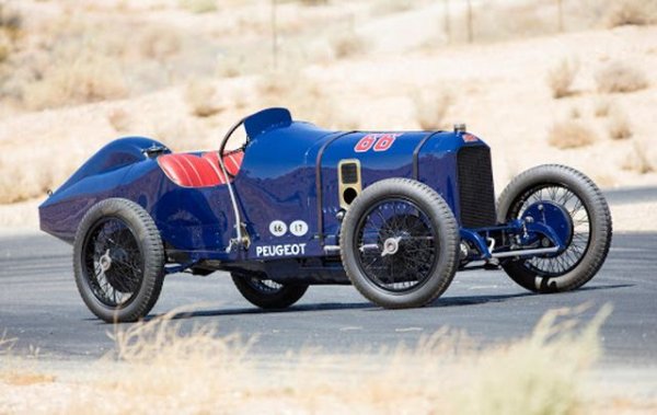 И тук дългата история идва на помощ: най-скъпата кола на Peugeot e произведена по време, когато повечето днешни конкуренти на марката още не съществуват. Peugeot L45 Grand Prix е състезателен модел с един от първите DOHC двигатели в историята, създаден да участва в Гран при сериите през 1914 година. Първата световна война прекъсва програмата на фирмата и само две бройки от този автомобил са оцелели до наши дни. Единият бе продаден от Bonhams за 7.26 млн. долара. 
