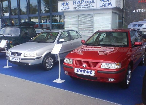 Samand - Ирански автомобил на базата на Peugeot 405