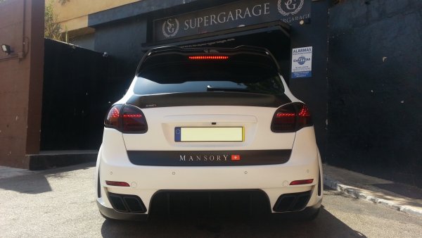 Porsche Cayenne Turbo S Mansory на Кристияно Роналдо