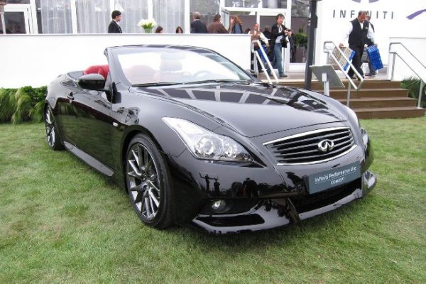 Infiniti IPL G Convertible на изложението Pebble Beach Concours dElegance
