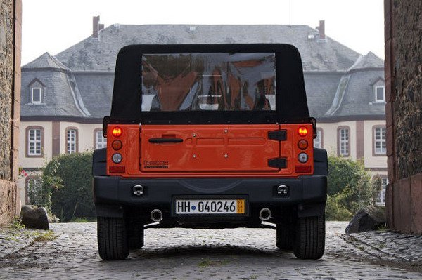 Travec Tecdrah - немски всъдеход на базата на Dacia Duster