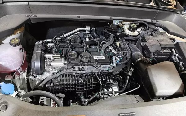 Трудно някой ще възприеме Monjaro като сериозен SUV - но дори в градовете след дъждовни бури има дълбоки локви и защитата от вода също е важна. В случая генераторът и въздухозаборникът са разположени на средно ниво. На същия Kodiak, например, въздухозаборникът е повдигнат до самия ръб на капака.

Кутията с бушони (вдясно) не предизвика изненада, тъй като тя е разположена по познат и логичен начин. Същото се отнася и за въздушния филтър също. Гърлото на резервоара за миеща течност (синята капачка вляво) е разположено добре, което го прави удобно за пълнене на течността.
