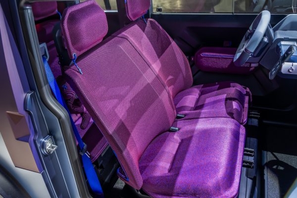 "Да. Също и на класическото Renault4 - ако погледнете седалките, ще разберете откъде са вдъхновени те. Още нещо: когато говорите за тези стари автомобили с хората, всички се усмихват. Всички си ги спомнят като много готини коли. Доказателство, че можеш да създадеш една много базова и евтина кола, но с много готин, привлекателен дизайн. Това беше урок за нас". 
