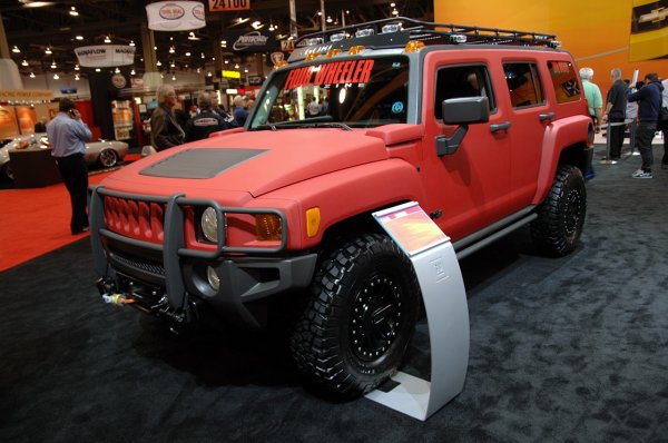 SEMA 2008 / H3 Alpha Four Wheeler Project Trailhugger