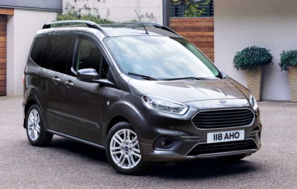 Още по-бавен се оказва компактният ван Ford Tourneo Courier с 1,5-литров дизел с мощност 75 к.с. и 185 Нм. За бавното набиране от 0 до 100 км/ч &ndash; 16,4 секунди, влияние оказва и аеродинамиката. Максималната скорост на тази версия е 160 км/ч.