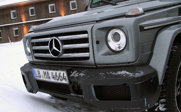 Шпионски снимки Mercedes G55AMG / G65AMG