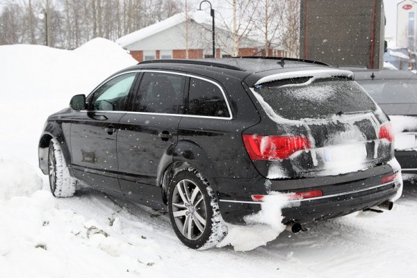 Шпионски снимки Audi Q7