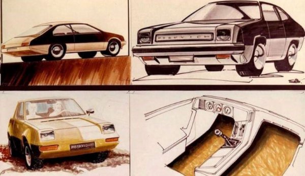 Предвидени са 4-цилиндрови и 6-цилиндрови двигатели. Изчистеният дизайн напълно съответства на тенденциите на Запад по това време. 
Както обаче се случва и с други съвместни проекти на съветски компании с Porsche, накрая скъпоструващите чертежи са заключени в архива. Министърът на автомобилната промишленост Поляков, сам кадър на ВАЗ, нарежда на конкурентите от АЗЛК просто да изкопират тогавашната Simca. В резултат на това се появява познатият ни Москвич Алеко - но с цели 12 години закъснение. 
