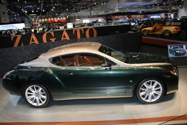 Bentley Continental GTZ - доработка на Zagato
