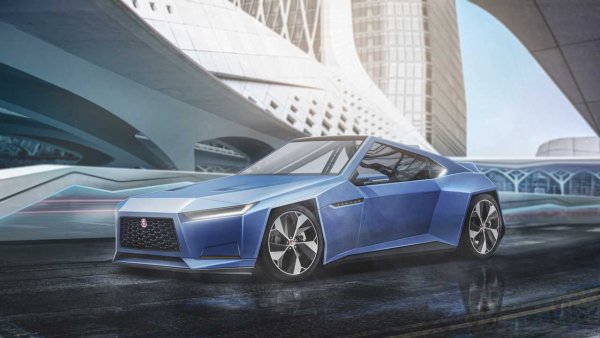 Доста трудно е да си представим това британско купе в кибер стила на пикапа на Tesla. Този модел е създаден, за да има плавни линии на каросерията, а не прави. От друга страна, дългият преден капак може да стане много добър багажник или просторно отделение за батериите.