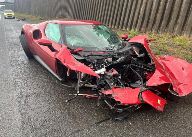 Ferrari катастрофа