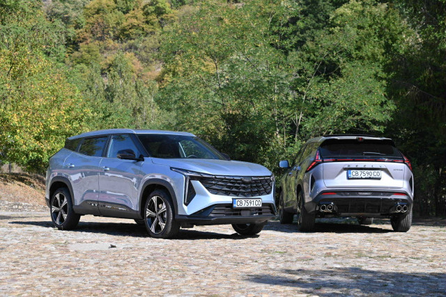 Geely Cityray тест-драйв