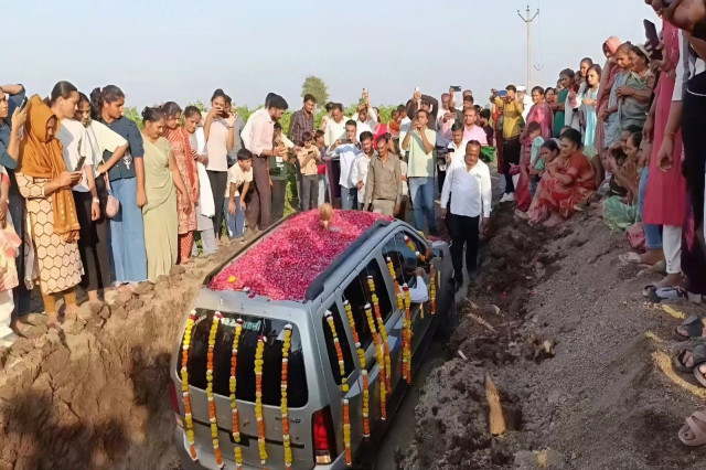 погребение на кола