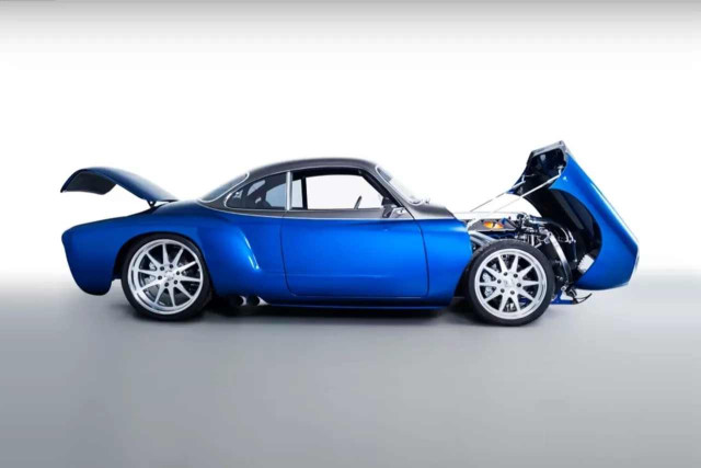 VW Karmann Ghia Blue Mamba