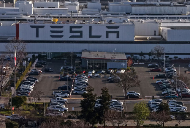 tesla фабрика