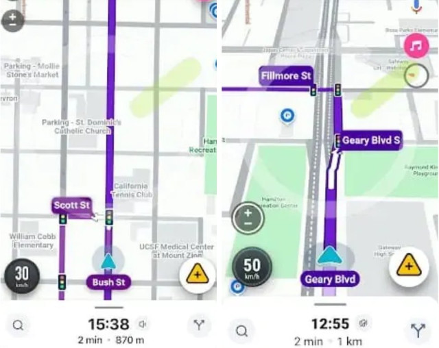 Waze светофари