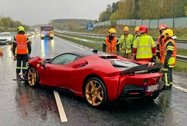 Ferrari катастрофа