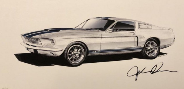 Дизайнер - Shelby Mustang GT500