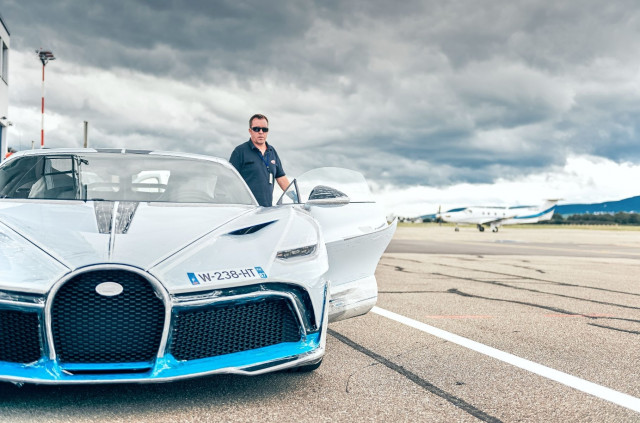 Bugatti Chiron Divo - тестове
