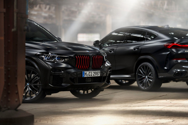 BMW X5 и BMW X6 Black Vermilion