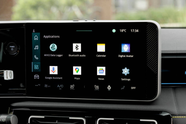 Renault 4, Технологии по мярка, дигитални технологии, Google