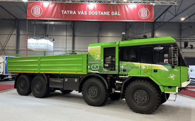 Tatra представи хибридния камион Force e-Drive