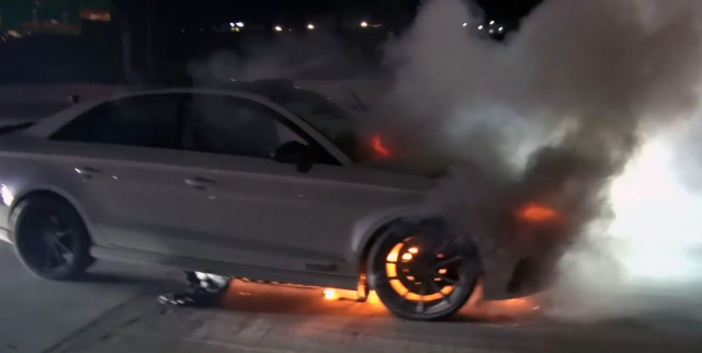 Audi RS3 - инцидент