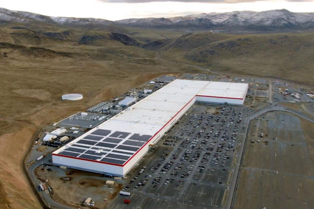 Tesla завод в Невада