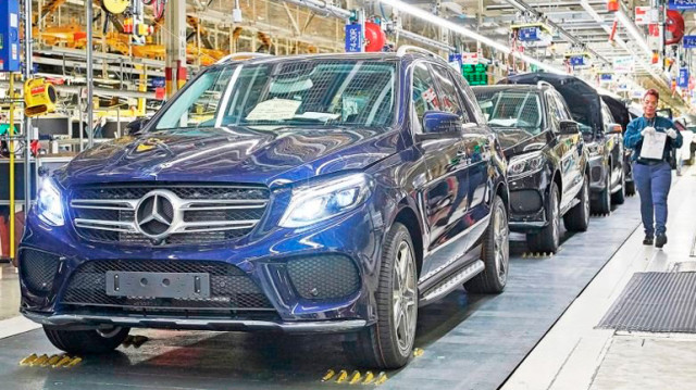 Mercedes - производство