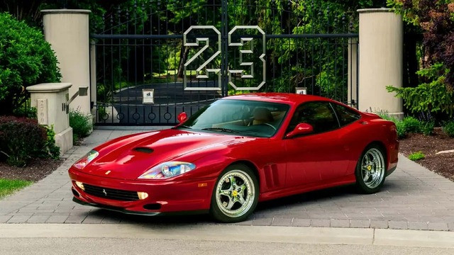 Ferrari 550 Maranello на Майкъл Джордан 