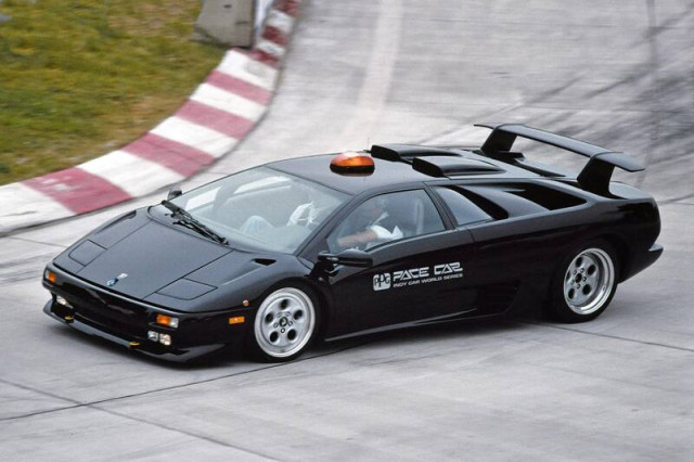 Lamborghini Diablo кола за сигурност