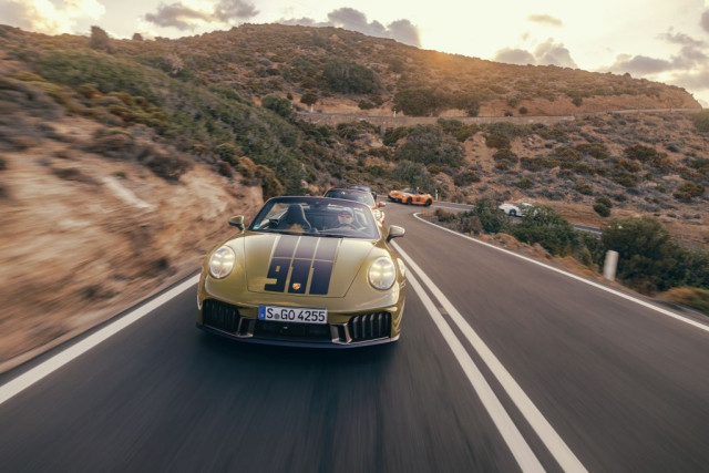 Porsche 911, 2025, тест драйв, Крит, Spirit 70, Carrera GTS