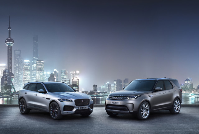 Jaguar F-Pace, Land Rover Discovery